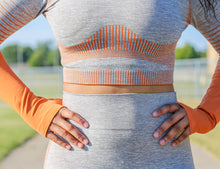 Load image into Gallery viewer, Autumn Mornings Active Wear Set-Orange